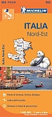 Wegenkaart - Landkaart 562 Noordoost-Italië - Michelin Regional