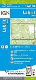 Topografische Wandelkaart van Frankrijk 1540SB - Labrit Luxey