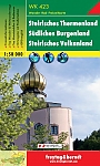 Wandelkaart WK423 Oststeiermark Thermenland - Südburgenland - Freytag & Berndt