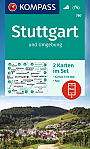 Wandelkaart 775 Stuttgart und Umgebung, Schwäbische Alb Kompass