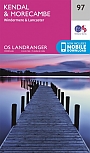 Topografische Wandelkaart 97 Kendal / Morecambe Windermere & Lancaster - Landranger Map