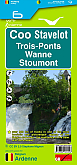 Wandelkaart 6 Coo Stavelot Trois-Ponts Wanne Stoumont | Mini-Ardenne