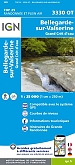 Topografische Wandelkaart van Frankrijk 3330OT - Bellegarde-Sur-Valserine / Grand Cret d'Eau