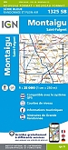 Topografische Wandelkaart van Frankrijk 1325SB - Montaigu St-Fulgent