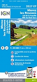 Topografische Wandelkaart van Frankrijk 3327ET - Morez / Les Rousses / Col de La Faucille