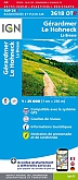 Wandelkaart 3618OTR Le Hohneck / Gerardmer La Bresse Col de la Schlucht Granges-sur-Vologne Geplastificeerd | IGN