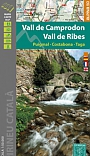 Wandelkaart Vall de Camprodon-Vall de Ribes Puigmal Costabona Taga - Editorial Alpina