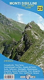 Wandelkaart 25 Monti Sibillini Carta Escursionistica | Edizioni il Lupo