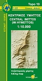Wandelkaart 1.22 Hymettos Centraal Imittos Anavasi