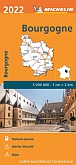 Wegenkaart - Landkaart 519 Bourgogne Bourgondie 2022 - Michelin Region France