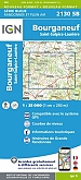 Topografische Wandelkaart van Frankrijk 2130SB - Bourganeuf St-Sulpice-Lauriere