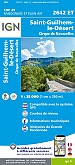 Topografische Wandelkaart van Frankrijk 2642ET - St-Guilhem-Le-Desert / Cirque de Navacelles