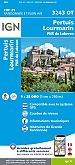 Topografische Wandelkaart van Frankrijk 3243OT - Pertuis / Lourmarin / PNR Luberon