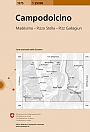 Topografische Wandelkaart Zwitserland 1275 Campodolcino Madésimo - Pizzo Stella - Pizz Gallagiun  - Landeskarte der Schweiz