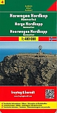 Wegenkaart - Landkaart Noorwegen 4 Noordkaap en Hammerfest  - Freytag & Berndt