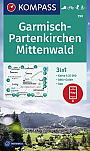 Wandelkaart 790 Garmisch-Partenkirchen, Mittenwald Kompass
