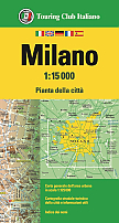 Stadsplattegrond Milaan en omgeving - Touring Club Italiano (TCI)