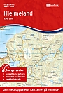 Topografische Wandelkaart Noorwegen 10016 Hjelmeland - Nordeca Norge
