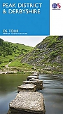 Fietskaart Wegenkaart 4 Peak District & Derbyshire | Ordnance Survey Tour Map