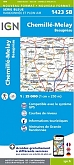 Topografische Wandelkaart van Frankrijk 1423SB - Chemille Melay / Beaupreau