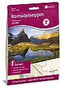 Topografische Wandelkaart Noorwegen 2756 Romsdalseggen og Trolltindene - Nordeca Turkart