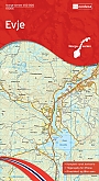 Topografische Wandelkaart Noorwegen 10006 Evje - Nordeca Norge