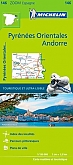 Fietskaart - Wegenkaart - Landkaart 146 Pyreneeën Oost, Orientales Andorra - Michelin Zoom