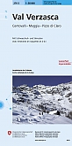Skikaart Zwitserland 276S Val Vercasca - Landeskarte der Schweiz