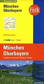 Wegenkaart - Fietskaart 16 München, Oberbayern Falk Regionalkarten