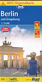Fietskaart Berlin Berlijn und Umgebung | ADFC Regional- und Radwanderkarten - BVA Bielefelder Verlag