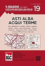 Wandelkaart 19 Asti Alba Acqui Terme | IGC Carta dei sentieri e dei rifugi