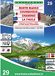 Wandelkaart 29 Mont Blanc - Courmayeur - Chamonix - La Thuile | Fraternali Editore