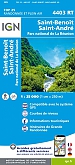 Topografische Wandelkaart Réunion 4403RT - St-Benoit / St-André (Ile Réunion)