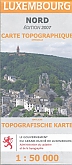Topografische Wandelkaart van Luxemburg Noord