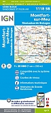 Topografische Wandelkaart van Frankrijk 1118SB - Montfort-sur-Meu / Montauban-de-Bretagne
