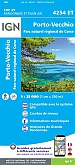 Topografische Wandelkaart van Frankrijk 4254ET - Porto-Vecchio / PNR de Corse