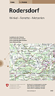Topografische Wandelkaart Zwitserland 1066 Rodersdorf - Landeskarte der Schweiz