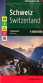 Wegenkaart - Landkaart Zwitserland - Freytag & Berndt