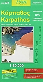Wegenkaart - Wandelkaart Karpathos 324 - Orama Maps