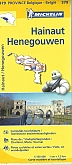 Fietskaart - Wegenkaart - Landkaart 379 Hainaut - Henegouwen | Michelin Provienciekaart België