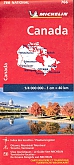 Wegenkaart - Landkaart 766 Canada - Michelin National