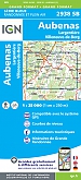 Topografische Wandelkaart van Frankrijk 2938SB - Largentiere / Aubenas / Villeneuve-de-Berg