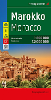 Wegenkaart - Landkaart Marokko - Freytag & Berndt
