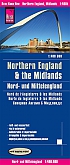 Wegenkaart - Landkaart Northern Engeland Noord-Engeland & the Midlands - World Mapping Project (Reise Know-How)