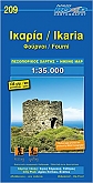 Wegenkaart - Landkaart 209 Ikaria / Fourni | Road Editions