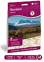 Topografische Wandelkaart Noorwegen 2716 Rondane - Nordeca Turkart