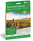 Wandelkaart 3016 Drammensmarka Topo 3000 | Nordeca