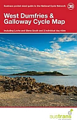 Fietskaart 36 West Dumfries & Galloway  Cycle Map Sustrans Pocket Sized