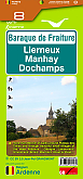 Wandelkaart 8 Baraque de Fraiture Lierneux Manhay Dochamps | Mini-Ardenne