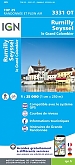 Topografische Wandelkaart van Frankrijk 3331OT - Rumilly Seyssel